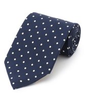 【ジェイ プレス/J.PRESS / MEN】のハンドプリントドット ネクタイ 人気、トレンドファッション・服の通販 founy(ファニー) ファッション Fashion メンズファッション Fashion for Men シルク Silk, 100% Silk シンプル Simple, Minimal スーツ Suit, Formalwear ドット Polka Dot, Dot Pattern ベーシック Basic, Essential エレガント 上品 Elegant |ID:prp329100004870273