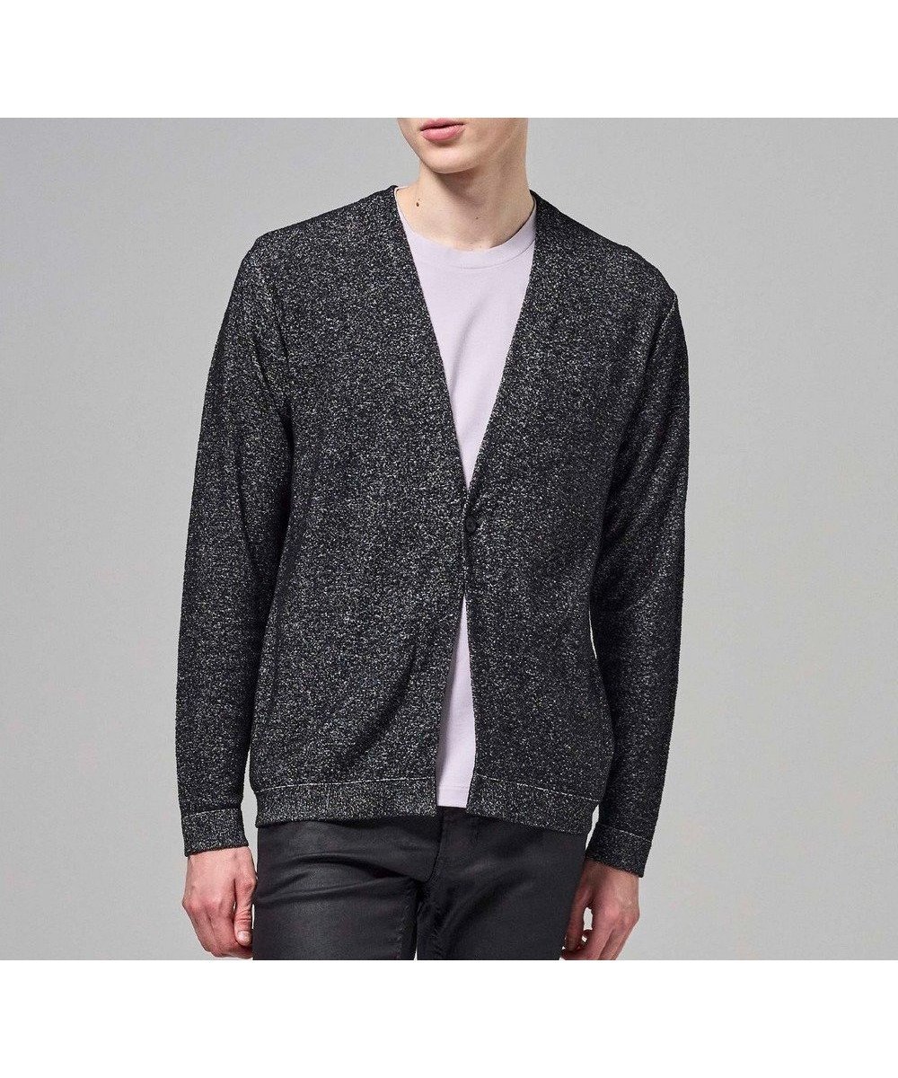 【ジョゼフ オム/JOSEPH HOMME / MEN】の【新素材】ドライペーパーブークレー カーディガン インテリア・キッズ・メンズ・レディースファッション・服の通販 founy(ファニー) 　ファッション　Fashion　メンズファッション　Fashion for Men　トップス・カットソー　Cut & Sew Tops　ニット・セーター / 定番トップス　Knit Tops & Sweaters　カーディガン / 羽織り　Cardigans　カットソー　Cut and Sewn Top　カーディガン　Cardigan, Knitwear　シンプル　Simple, Minimal　セーター　Sweater, Knitwear　メランジ　Melange, Mixed Yarn　エレガント 上品　Elegant　夏　Summer　春　Spring　S/S・春夏　SS, Spring/Summer, Warm Season　羽織　Haori, Light Jacket　ブラック系|ID: prp329100004870284 ipo3291000000036299254
