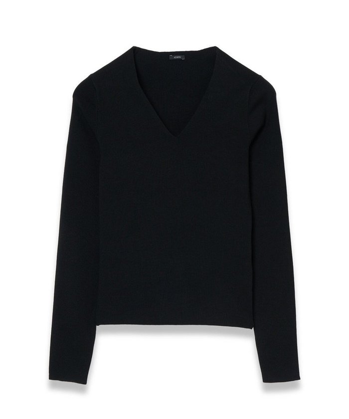 【ジョゼフ/JOSEPH】の【FOUNDATIONS】シルクストレッチ Vネックニット インテリア・キッズ・メンズ・レディースファッション・服の通販 founy(ファニー) https://founy.com/ ファッション Fashion レディースファッション Fashion for Women トップス・カットソー Cut & Sew Tops ニット Knit Tops & Sweaters Vネックトップス V-Neck Tops / V-Cut Neckline Shirts インナー Innerwear コレクション Collection, Seasonal Line シルク Silk, 100% Silk ストレッチ Stretch, Stretchy Fabric セットアップ Set-Up, Coordinated Outfit セーター Sweater, Knitwear バランス Balance, Style Balance フィット Fit, Slim Fit ベーシック Basic, Essential モダン Modern, Contemporary 定番 Standard, Basic Item A/W・秋冬 Autumn/Winter |ID: prp329100004870290 ipo3291000000036299307