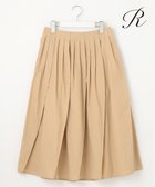 【23区/NIJYUSANKU】の【R(アール)】ナイロンタフタワッシャー スカート ベージュ系|ID: prp329100004870304 ipo3291000000036299506