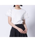 【トッカ/TOCCA】の【星風まどかコラボ】DOT GARLAND Tシャツ 人気、トレンドファッション・服の通販 founy(ファニー) ファッション Fashion レディースファッション Fashion for Women トップス・カットソー Cut & Sew Tops シャツ・ブラウス・オフィスカジュアル Elegant Blouses & Button-Ups ロングTシャツ・Tシャツ Longline T-Shirts & Tees カットソー・ベーシックTシャツ Cut-and-Sewn Tops / Stretch Tees & Basics 春 Spring カットソー Cut and Sewn Top コラボ Collaboration, Collab シンプル Simple, Minimal ジャケット Jacket, Outerwear ストレッチ Stretch, Stretchy Fabric チュール Tulip, Tulip Motif フリル Frill, Ruffle S/S・春夏 SS, Spring/Summer, Warm Season おすすめ Recommended / Our Picks 夏 Summer エレガント 上品 Elegant 2025年 2025 2025春夏・S/S Spring/Summer 2025 SS25 thumbnail アイボリー系|ID: prp329100004870305 ipo3291000000036299517