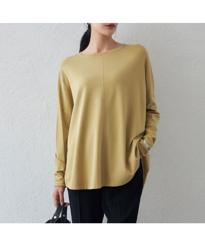 【アイシービー/iCB】の【洗える】 ヴィスコースワイド プルオーバー インテリア・キッズ・メンズ・レディースファッション・服の通販 founy(ファニー) https://founy.com/ ファッション Fashion レディースファッション Fashion for Women トップス・カットソー Cut & Sew Tops ニット Knit Tops & Sweaters カジュアルプルオーバー・ニットトップス Pullovers & Knit Tops / Casual Pullovers インナー Innerwear 洗える Machine Washable 今季 This Season, Current Season シンプル Simple, Minimal ジャケット Jacket, Outerwear ストレッチ Stretch, Stretchy Fabric セーター Sweater, Knitwear ダウン Down, Puffer フォルム Silhouette, Form A/W・秋冬 Autumn/Winter 2024年 2024 2024-2025秋冬・A/W Autumn/Winter 2024–25 AW24–25 |ID: prp329100004870310 ipo3291000000036299577