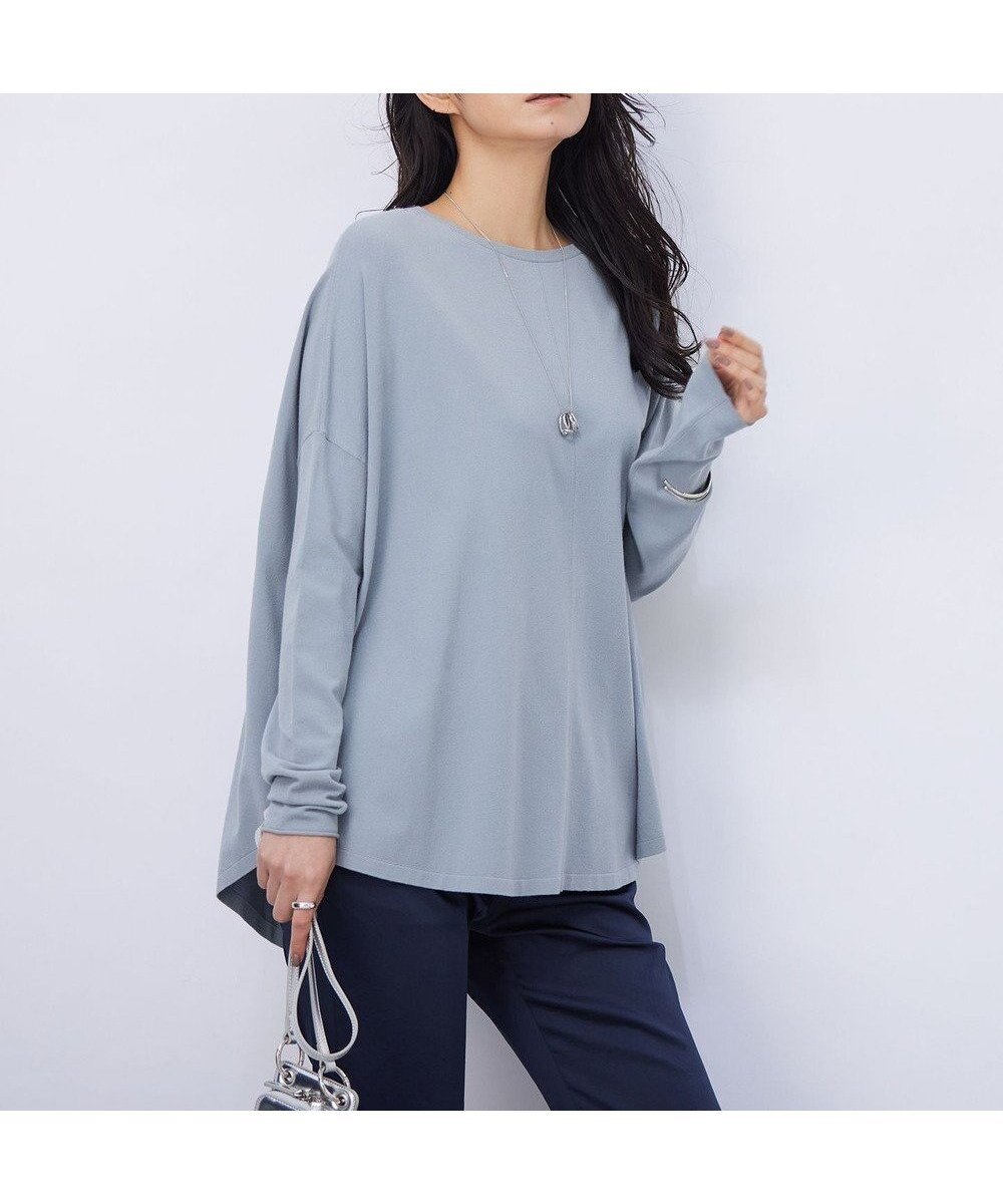 【アイシービー/iCB】の【洗える】 ヴィスコースワイド プルオーバー インテリア・キッズ・メンズ・レディースファッション・服の通販 founy(ファニー) 　ファッション　Fashion　レディースファッション　Fashion for Women　トップス・カットソー　Cut & Sew Tops　ニット　Knit Tops & Sweaters　カジュアルプルオーバー・ニットトップス　Pullovers & Knit Tops / Casual Pullovers　インナー　Innerwear　洗える　Machine Washable　今季　This Season, Current Season　シンプル　Simple, Minimal　ジャケット　Jacket, Outerwear　ストレッチ　Stretch, Stretchy Fabric　セーター　Sweater, Knitwear　ダウン　Down, Puffer　フォルム　Silhouette, Form　A/W・秋冬　Autumn/Winter　2024年　2024　2024-2025秋冬・A/W　Autumn/Winter 2024–25 AW24–25　アッシュグレー系|ID: prp329100004870310 ipo3291000000036299579