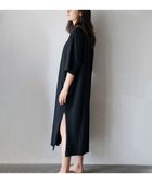 【ハーグ/HAAG】のスマイルコットン SHORT SLEEVE ONEPIECE ワンピース ブラック|ID: prp329100004870312 ipo3291000000036299597