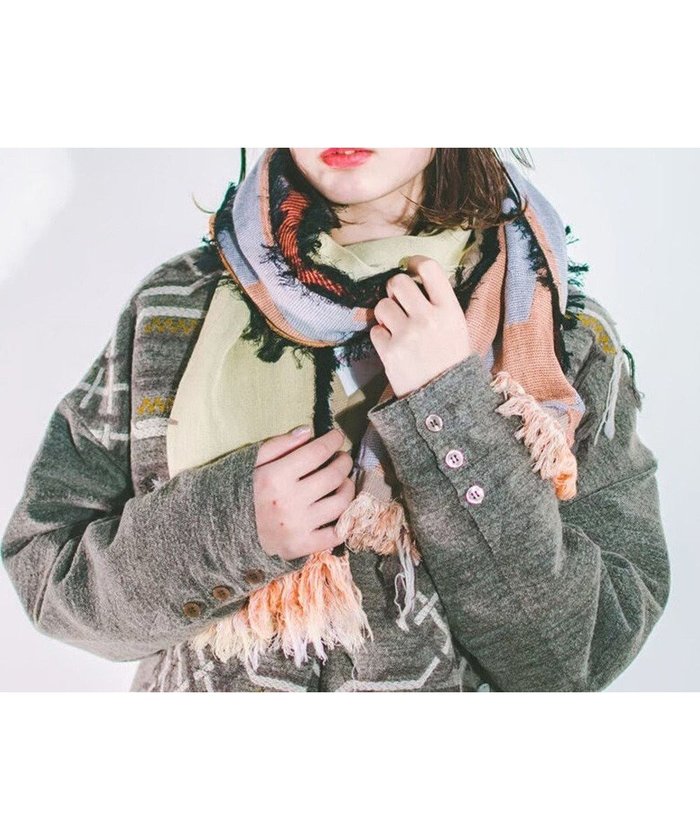 【ポルス/POLS】のコットン POINT モヒカンストール インテリア・キッズ・メンズ・レディースファッション・服の通販 founy(ファニー) https://founy.com/ ファッション Fashion レディースファッション Fashion for Women 洗える Machine Washable ショール Shawl, Wrap ストール Stole, Wrap ファブリック Fabric, Textile フリンジ Fringe, Tassel リバーシブル Reversible, Two-Sided A/W・秋冬 Autumn/Winter S/S・春夏 SS, Spring/Summer, Warm Season 夏 Summer |ID: prp329100004870323 ipo3291000000036299651