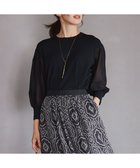 【23区/NIJYUSANKU】の【ご好評につきカラー追加/洗える】クロスコンビ パフスリーブ ニット 人気、トレンドファッション・服の通販 founy(ファニー) ファッション Fashion レディースファッション Fashion for Women トップス・カットソー Cut & Sew Tops ニット Knit Tops & Sweaters 2024年 2024 2024-2025秋冬・A/W Autumn/Winter 2024–25 AW24–25 冬 Winter / This Winter エレガント 上品 Elegant ギャザー Gathered, Ruffled コンビ Combo, Combination Style ストレッチ Stretch, Stretchy Fabric スリーブ Sleeve, Long Sleeve / Short Sleeve セーター Sweater, Knitwear ドレープ Drape, Draping Fabric バランス Balance, Style Balance フランス France, French モダン Modern, Contemporary 洗える Machine Washable A/W・秋冬 Autumn/Winter thumbnail ブラック系|ID: prp329100004870328 ipo3291000000036299684