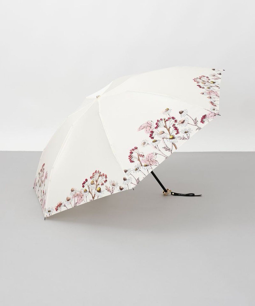 【アウロラ/AURORA】の【 JILL STUART(ジル スチュアート)】ボタニカルプリント雨傘(折りたたみ傘) インテリア・キッズ・メンズ・レディースファッション・服の通販 founy(ファニー) 　ファッション　Fashion　レディースファッション　Fashion for Women　レイングッズ・傘・晴雨兼用傘　Umbrellas & Rain Gear　クール　Cool, Chic　シルバー　Silver, Metallic Silver　ダブル　Double, Double-Breasted　プリント　Print, Printed Pattern　ランダム　Random, Irregular　傘　Umbrella, Parasol　ピンク|ID: prp329100004870348 ipo3291000000036299774