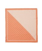 【ムーンバット/MOONBAT】の【洗える/日本製】MACKINTOSH PHILOSOPHY チェックロゴ コットンスカーフ 65cm×65cm オレンジ|ID: prp329100004870353 ipo3291000000036299805