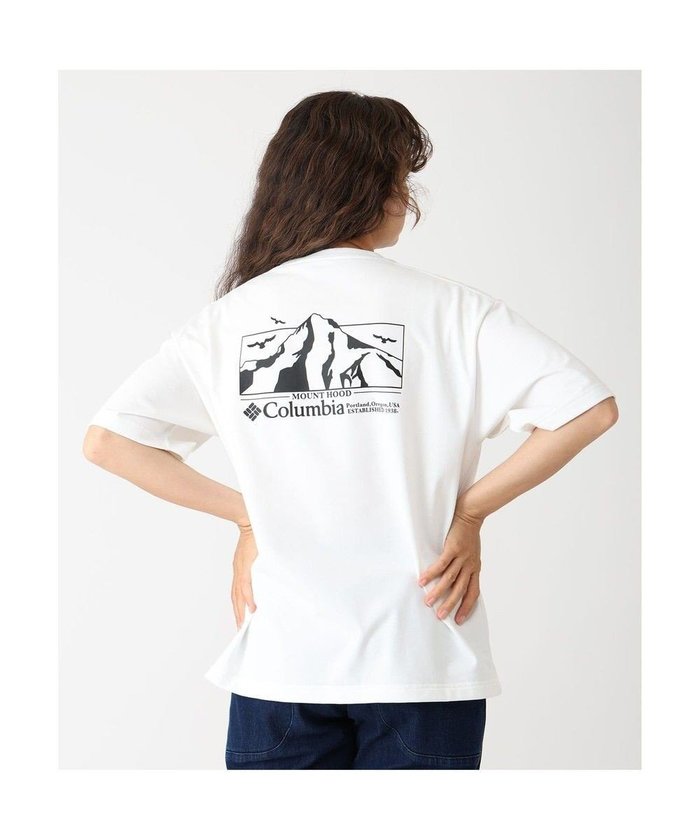 【コロンビア/Columbia】のColumbia/ ロマビスタグラフィックショートスリーブTシャツ /コロンビア インテリア・キッズ・メンズ・レディースファッション・服の通販 founy(ファニー) https://founy.com/ ファッション Fashion レディースファッション Fashion for Women トップス・カットソー Cut & Sew Tops シャツ・ブラウス・オフィスカジュアル Elegant Blouses & Button-Ups ロングTシャツ・Tシャツ Longline T-Shirts & Tees カットソー・ベーシックTシャツ Cut-and-Sewn Tops / Stretch Tees & Basics カットソー Cut and Sewn Top グラフィック Graphic, Graphic Design トレンド Trend, Trending Now 夏 Summer S/S・春夏 SS, Spring/Summer, Warm Season A/W・秋冬 Autumn/Winter |ID: prp329100004870357 ipo3291000000036299826
