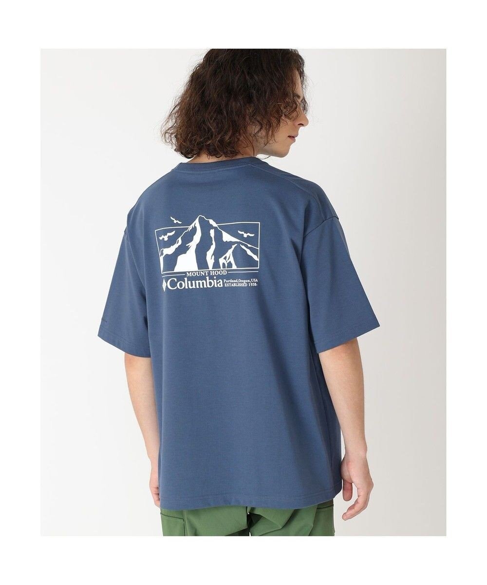 【コロンビア/Columbia】のColumbia/ ロマビスタグラフィックショートスリーブTシャツ /コロンビア インテリア・キッズ・メンズ・レディースファッション・服の通販 founy(ファニー) 　ファッション　Fashion　レディースファッション　Fashion for Women　トップス・カットソー　Cut & Sew Tops　シャツ・ブラウス・オフィスカジュアル　Elegant Blouses & Button-Ups　ロングTシャツ・Tシャツ　Longline T-Shirts & Tees　カットソー・ベーシックTシャツ　Cut-and-Sewn Tops / Stretch Tees & Basics　カットソー　Cut and Sewn Top　グラフィック　Graphic, Graphic Design　トレンド　Trend, Trending Now　夏　Summer　S/S・春夏　SS, Spring/Summer, Warm Season　A/W・秋冬　Autumn/Winter　Dark Mountain|ID: prp329100004870357 ipo3291000000036299828