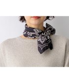 【23区/NIJYUSANKU】のmanipri カレイドバンダナ シルク スカーフ ブラック系|ID: prp329100004870413 ipo3291000000036300065