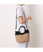 【アンビリオン/UNBILLION】のカシュカシュ cachecache / 切り替え柄編みミニトート カゴバッグ ブラック|ID: prp329100004870425 ipo3291000000036300101