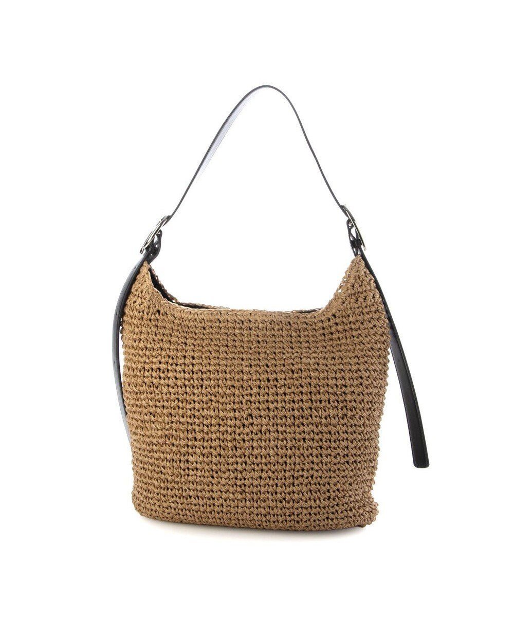 【アンビリオン/UNBILLION】のカシュカシュ cachecache / フリーハンドルクロッシュトート カゴバッグ インテリア・キッズ・メンズ・レディースファッション・服の通販 founy(ファニー) 　ファッション　Fashion　レディースファッション　Fashion for Women　バッグ　Bags　カラフル　Colorful Design　ショルダー　Shoulder, Shoulder Strap　財布　Wallet, Purse　ハンド　Hand, Handmade　ペーパー　Paper, Kraft Paper　ミックス　Mix, Mixed Style　モチーフ　Motif, Design Theme　再入荷　Restock / Back in Stock　おすすめ　Recommended / Our Picks　ビジネス 仕事 通勤　Business / Work / Commuting　ブラック|ID: prp329100004870428 ipo3291000000036300112