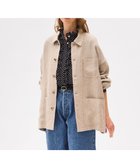 【リノ/LENO】のFRENCH WORK HEVY LINEN COVER ALL《UNISEX》 カバーオールリネンジャケット OATMEAL|ID: prp329100004870429 ipo3291000000036300117