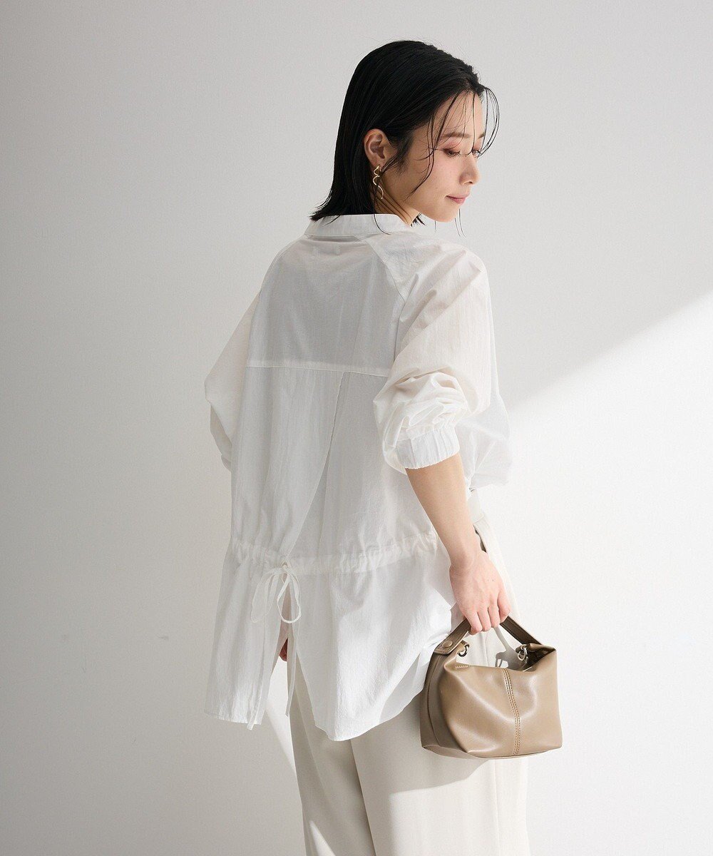 【グリーンパークス/Green Parks】のスキッパーブラウス 人気、トレンドファッション・服の通販 founy(ファニー) 　ファッション　Fashion　レディースファッション　Fashion for Women　トップス・カットソー　Cut & Sew Tops　シャツ・ブラウス・オフィスカジュアル　Elegant Blouses & Button-Ups　春　Spring　シンプル　Simple, Minimal　スキッパー　Skipper, Open Collar　バランス　Balance, Style Balance　ポケット　Pocket, Pocket Detail　S/S・春夏　SS, Spring/Summer, Warm Season　おすすめ　Recommended / Our Picks　夏　Summer　エレガント 上品　Elegant　 other-1|ID: prp329100004870436 ipo3291000000036300138