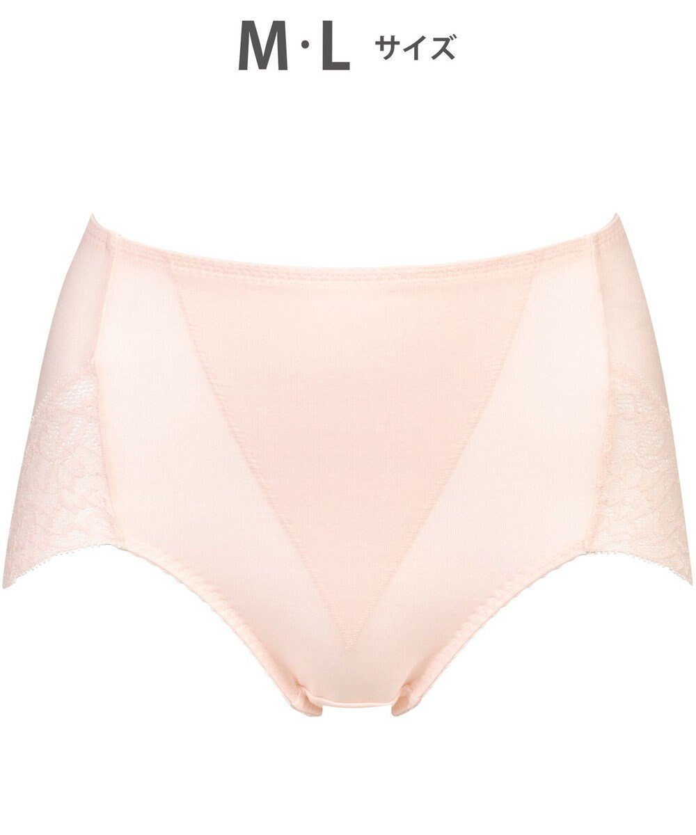 【ウィング/Wing】の美尻も叶える補整ショーツ 【Pパンツ】 ほどよくおなか押さえ はきこみ丈ふかめ KJ4210 ウイング/ワコール インテリア・キッズ・メンズ・レディースファッション・服の通販 founy(ファニー) 　ファッション　Fashion　レディースファッション　Fashion for Women　パンツ　Pants & Trousers　おすすめ　Recommended / Our Picks　アンダー　Underwear Essentials　ギャザー　Gathered, Ruffled　ショーツ　Shorts, Short Pants　フィット　Fit, Slim Fit　フロント　Front, Front Design　レース　Lace, Lace Fabric　ベビーピンク|ID: prp329100004870441 ipo3291000000036300163