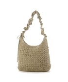 【アンビリオン/UNBILLION】のカシュカシュ cachecache / ドロストフリルハンドル地柄編みトート カゴバッグ オーク|ID: prp329100004870446 ipo3291000000036300185