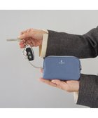 【ペレボルサ/PELLE BORSA】のラウンドファスナーキーポーチ Comfy コンフィー 6712 サックスブルー|ID: prp329100004870448 ipo3291000000036300192