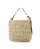 【アンビリオン/UNBILLION】のカシュカシュ cachecache / 下がりグログラン地柄編みトート カゴバッグ ベージュ|ID: prp329100004870449 ipo3291000000036300194