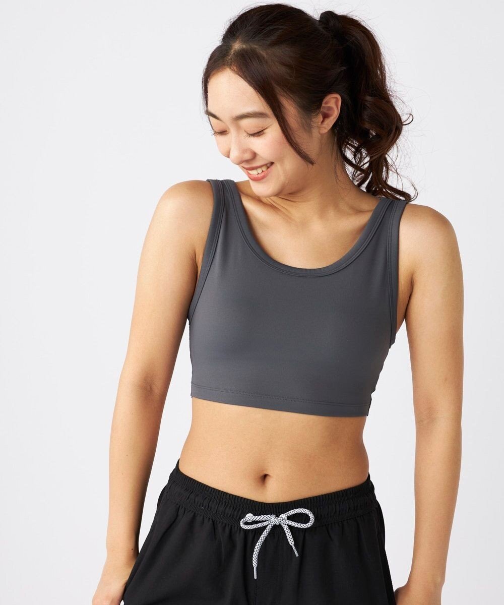 【その他のブランド/Other】の【Ocean Pacific】バックオープンブラトップ インテリア・キッズ・メンズ・レディースファッション・服の通販 founy(ファニー) 　ファッション　Fashion　レディースファッション　Fashion for Women　バッグ　Bags　おすすめ　Recommended / Our Picks　アウトドア　Outdoor Clothing　アンダー　Underwear Essentials　カリフォルニア　California, Cali Style　シンプル　Simple, Minimal　ストレッチ　Stretch, Stretchy Fabric　ビーチ　Beach, Seaside　ブラジャー　Bra, Lingerie　ヨガ　Yoga, Yoga Wear　ランニング　Running, Running Wear, Activewear, Jogging　チャコールグレー|ID: prp329100004870452 ipo3291000000036300208