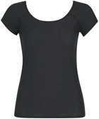 【ウィング/Wing】のインナー 汗をかいてもベタつきにくい 汗取り設計 【瞬汗ドライ】 2分袖 半袖 春 夏 EL1240 ウイング/ワコール ブラック|ID: prp329100004870455 ipo3291000000036300217