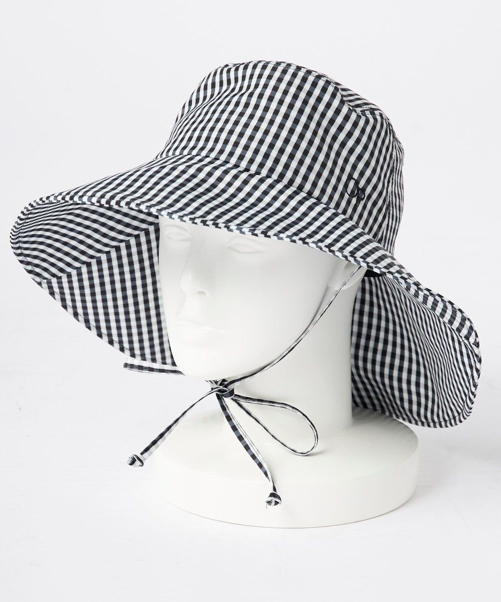 【その他のブランド/Other】の【Ocean Pacific】あご紐付きUVハット インテリア・キッズ・メンズ・レディースファッション・服の通販 founy(ファニー) 　ファッション　Fashion　レディースファッション　Fashion for Women　キャップ&ハット　Hats & Caps　カリフォルニア　California, Cali Style　ビーチ　Beach, Seaside　帽子　Hat, Headwear　ホワイト×ブラック|ID: prp329100004870461 ipo3291000000036300238