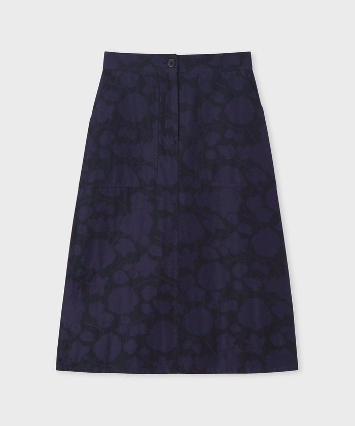 【ポール スミス/Paul Smith】のPerforated Floral ジャカード スカート インテリア・キッズ・メンズ・レディースファッション・服の通販 founy(ファニー) https://founy.com/ ファッション Fashion レディースファッション Fashion for Women スカート Skirts エレガント 上品 Elegant カットソー Cut and Sewn Top ジャカード／ジャガード Jacquard, Woven Pattern セットアップ Set-Up, Coordinated Outfit ダウン Down, Puffer フロント Front, Front Design ブルゾン Blouson, Bomber Jacket ベスト Vest, Waistcoat ポケット Pocket, Pocket Detail ミックス Mix, Mixed Style モダン Modern, Contemporary モチーフ Motif, Design Theme リラックス Relax, Relaxed Fit A/W・秋冬 Autumn/Winter S/S・春夏 SS, Spring/Summer, Warm Season おすすめ Recommended / Our Picks 夏 Summer |ID: prp329100004870465 ipo3291000000036300249