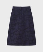 【ポール スミス/Paul Smith】のPerforated Floral ジャカード スカート ネイビー|ID: prp329100004870465 ipo3291000000036300250