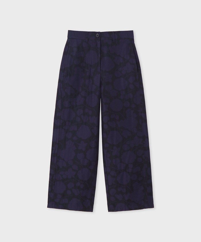 【ポール スミス/Paul Smith】のPerforated Floral ジャカード トラウザーズ インテリア・キッズ・メンズ・レディースファッション・服の通販 founy(ファニー) https://founy.com/ ファッション Fashion レディースファッション Fashion for Women パンツ Pants & Trousers おすすめ Recommended / Our Picks シンプル Simple, Minimal ジャカード／ジャガード Jacquard, Woven Pattern ストレート Straight, Straight Cut セットアップ Set-Up, Coordinated Outfit フィット Fit, Slim Fit フラップ Flap, Flap Pocket ブルゾン Blouson, Bomber Jacket ベスト Vest, Waistcoat ポケット Pocket, Pocket Detail モダン Modern, Contemporary モチーフ Motif, Design Theme ワイド Wide, Wide Fit 夏 Summer S/S・春夏 SS, Spring/Summer, Warm Season A/W・秋冬 Autumn/Winter |ID: prp329100004870466 ipo3291000000036300252