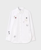 【ポール スミス/Paul Smith】のラッキーモチーフ エンブロイダリー シャツ ホワイト|ID: prp329100004870468 ipo3291000000036300259