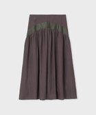 【ポール スミス/Paul Smith】のウィメンズ アセテート ギャザースカート チョコレートブラウン|ID: prp329100004870470 ipo3291000000036300264