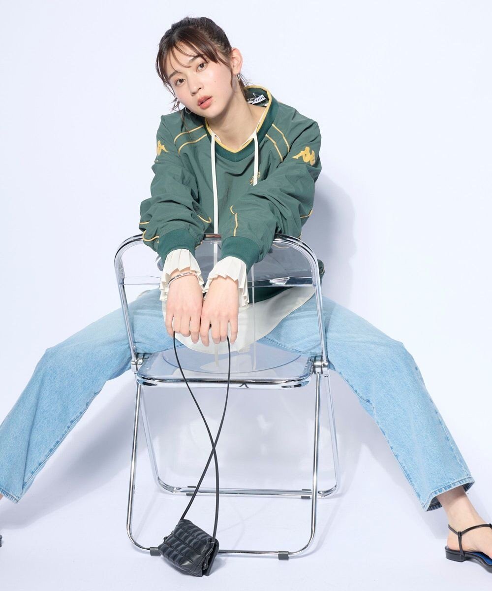 【その他のブランド/Other】の【Kappa】ウーブンビステジャケット インテリア・キッズ・メンズ・レディースファッション・服の通販 founy(ファニー) 　ファッション　Fashion　レディースファッション　Fashion for Women　アウター　Coat / Outerwear Collection　レディースジャケット・軽アウター　Jackets　アウトドア　Outdoor Clothing　イタリア　Italy　春　Spring　カーディガン　Cardigan, Knitwear　今季　This Season, Current Season　軽量　Lightweight, Ultra Light　サッカー　Seersucker, Summer Fabric　シンプル　Simple, Minimal　スウェット / スエット　Sweatshirt, Sweatwear　スタイリッシュ　Stylish, Fashionable　スポーツ　Sports, Activewear　トレンド　Trend, Trending Now　人気　Popular, Best Seller　プリント　Print, Printed Pattern　S/S・春夏　SS, Spring/Summer, Warm Season　夏　Summer　グリーン|ID: prp329100004870478 ipo3291000000036300283