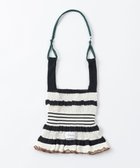 【トリコテ/Tricote】のシースルー×マクラメ編 ショルダーバッグ 99BLACK|ID: prp329100004870482 ipo3291000000036300295