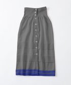 【トリコテ/Tricote】のバイカラーニットスカート 人気、トレンドファッション・服の通販 founy(ファニー) ファッション Fashion レディースファッション Fashion for Women スカート Skirts アクセサリー Fashion Accessories イエロー Yellow カットソー Cut and Sewn Top カーディガン Cardigan, Knitwear ギャザー Gathered, Ruffled スタイリッシュ Stylish, Fashionable スリット Slit, Slit Detail タンブラー Tumbler, Travel Mug 台形 A-Line, Trapezoid Shape バランス Balance, Style Balance レギンス Leggings, Stretch Pants A/W・秋冬 Autumn/Winter S/S・春夏 SS, Spring/Summer, Warm Season おすすめ Recommended / Our Picks 夏 Summer thumbnail 97CHARCOAL|ID: prp329100004870483 ipo3291000000036300299