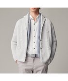 【ジョセフ アブード/JOSEPH ABBOUD / MEN】の【イタリア糸使用】コットンリリヤーン ニット ジャケット 人気、トレンドファッション・服の通販 founy(ファニー) ファッション Fashion メンズファッション Fashion for Men トップス・カットソー Cut & Sew Tops ニット・セーター / 定番トップス Knit Tops & Sweaters カーディガン / 羽織り Cardigans イタリア Italy カーディガン Cardigan, Knitwear ジャケット Jacket, Outerwear ダブル Double, Double-Breasted 夏 Summer 春 Spring S/S・春夏 SS, Spring/Summer, Warm Season thumbnail ライトグレー系|ID: prp329100004870569 ipo3291000000036303590