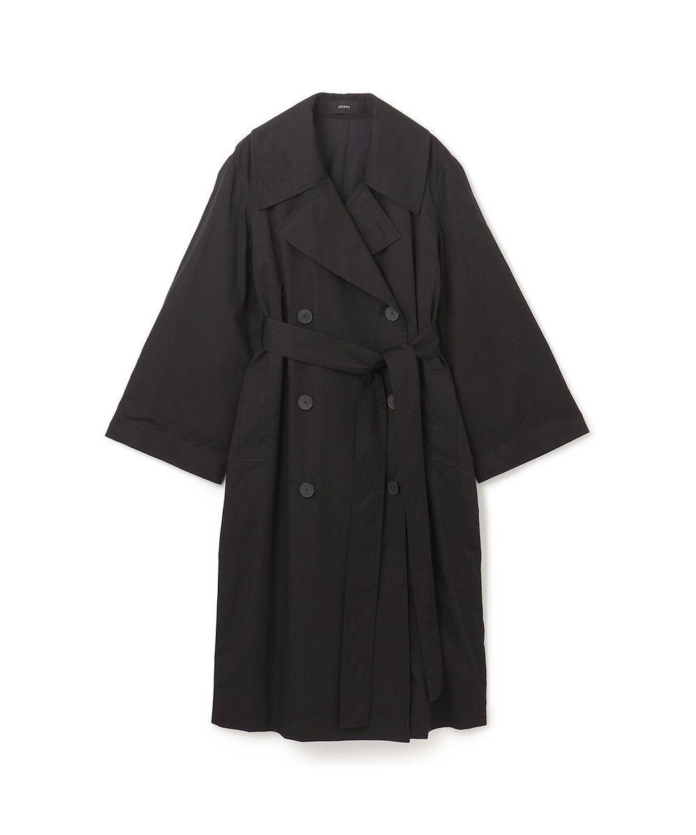 【ジョゼフ/JOSEPH】のフルイドレインウェア トレンチコート インテリア・キッズ・メンズ・レディースファッション・服の通販 founy(ファニー) 　ファッション　Fashion　レディースファッション　Fashion for Women　アウター　Coat / Outerwear Collection　コート・ロングコート・ピーコート　Long Coats, Peacoats & More　レディースジャケット・軽アウター　Jackets　トレンチコート / 春秋の定番アウター　Trench Coats　ジャケット　Jacket, Outerwear　ハーフ　Half, Half-Length　フェミニン　Feminine, Girly　ポケット　Pocket, Pocket Detail　ライニング　Inner Lining, Inner Fabric, Lined　ロング　Long, Long-Length　夏　Summer　春　Spring　S/S・春夏　SS, Spring/Summer, Warm Season　Black|ID: prp329100004870579 ipo3291000000036303632