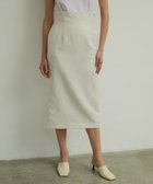 【ベイジ,/BEIGE,】のCLAUDE / Iラインスカート Ecru|ID: prp329100004870582 ipo3291000000036303642