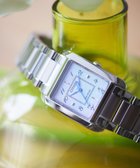 【シチズン/CITIZEN】の【タイムレスでエレガントなスクエアモデル】シチズン エル 光発電エコ・ドライブ SQUARE Collection シルバー|ID: prp329100004870583 ipo3291000000036303647