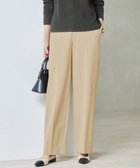 【自由区/JIYU-KU】の【洗える】ライトフィールジャージーワイドストレート パンツ ベージュ|ID: prp329100004870585 ipo3291000000036303658