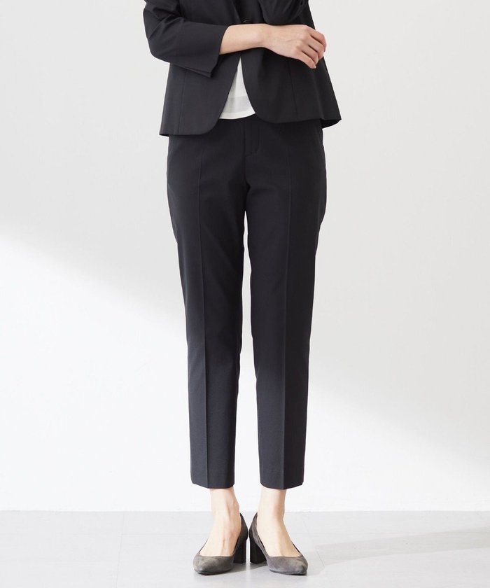 【ジェイ プレス/J.PRESS】の【着丈が選べる・セットアップ対応・洗える・撥水・防汚】コットンFITTYシャーク テーパード パンツ インテリア・キッズ・メンズ・レディースファッション・服の通販 founy(ファニー) https://founy.com/ ファッション Fashion レディースファッション Fashion for Women セットアップ Matching Sets レディースパンツ・ボトムス Pants & Trousers / Bottoms ウォッシャブル Machine Washable 春 Spring 洗える Machine Washable ジャケット Jacket, Outerwear スーツ Suit, Formalwear セットアップ Set-Up, Coordinated Outfit センター Center, Center Line テーパード Tapered, Tapered Pants 定番 Standard, Basic Item ベーシック Basic, Essential レギュラー Regular, Standard Fit S/S・春夏 SS, Spring/Summer, Warm Season 夏 Summer |ID: prp329100004870600 ipo3291000000036303717