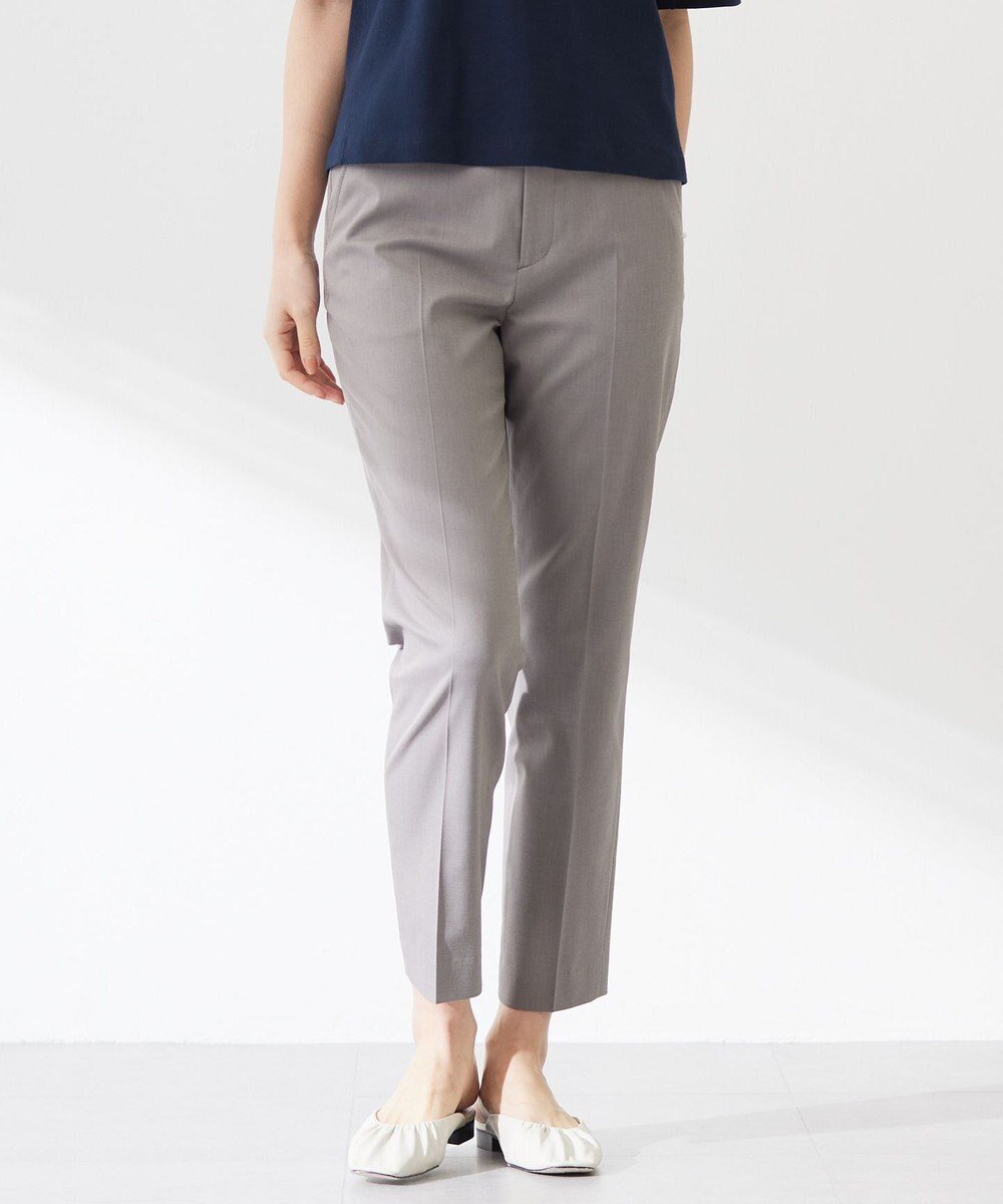 【ジェイ プレス/J.PRESS】の【着丈が選べる・セットアップ対応・洗える・撥水・防汚】コットンFITTYシャーク テーパード パンツ インテリア・キッズ・メンズ・レディースファッション・服の通販 founy(ファニー) 　ファッション　Fashion　レディースファッション　Fashion for Women　セットアップ　Matching Sets　レディースパンツ・ボトムス　Pants & Trousers / Bottoms　ウォッシャブル　Machine Washable　春　Spring　洗える　Machine Washable　ジャケット　Jacket, Outerwear　スーツ　Suit, Formalwear　セットアップ　Set-Up, Coordinated Outfit　センター　Center, Center Line　テーパード　Tapered, Tapered Pants　定番　Standard, Basic Item　ベーシック　Basic, Essential　レギュラー　Regular, Standard Fit　S/S・春夏　SS, Spring/Summer, Warm Season　夏　Summer　ブラウン系|ID: prp329100004870600 ipo3291000000036303723