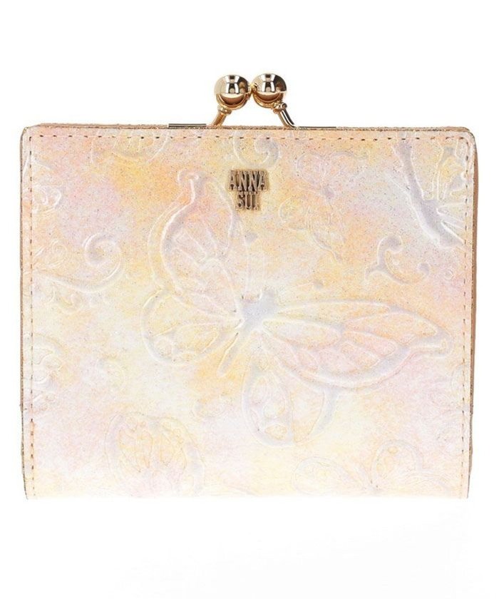 【アナスイ/ANNA SUI】のパピヨン 口金二つ折り財布 インテリア・キッズ・メンズ・レディースファッション・服の通販 founy(ファニー) https://founy.com/ ファッション Fashion レディースファッション Fashion for Women ミニ財布・二つ折り財布 Wallets & Card Cases エナメル Patent Leather バタフライ Butterfly, Butterfly Motif プリント Print, Printed Pattern ローズ Rose, Rose Motif 財布 Wallet, Purse |ID: prp329100004870603 ipo3291000000036303745