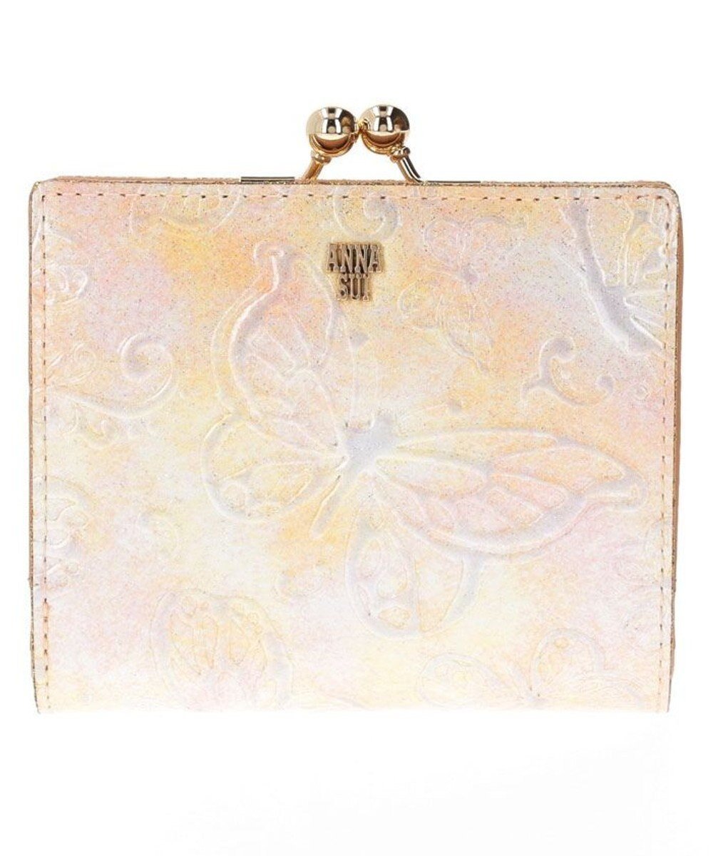 【アナスイ/ANNA SUI】のパピヨン 口金二つ折り財布 人気、トレンドファッション・服の通販 founy(ファニー) 　ファッション　Fashion　レディースファッション　Fashion for Women　ミニ財布・二つ折り財布　Wallets & Card Cases　エナメル　Patent Leather　バタフライ　Butterfly, Butterfly Motif　プリント　Print, Printed Pattern　ローズ　Rose, Rose Motif　財布　Wallet, Purse　 other-1|ID: prp329100004870603 ipo3291000000036303745