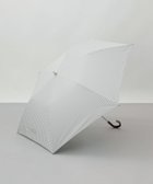 【アウロラ/AURORA】の【WEB限定】 ストライプ晴雨兼用傘(折りたたみ傘) オフホワイト|ID: prp329100004870610 ipo3291000000036303793