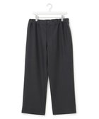 【ジェイプレスヨークストリート/J.PRESS YORK STREET】の【UNISEX】ウールライク イージーパンツ グレー系|ID: prp329100004870613 ipo3291000000036303823