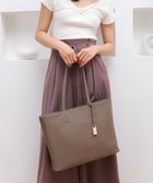 【スタイルコード/STYLE CODE】の【MERCURYDUO/マーキュリーデュオ】レニス チャーム付きシンプルラージトートバッグ オーク|ID: prp329100004870626 ipo3291000000036303885