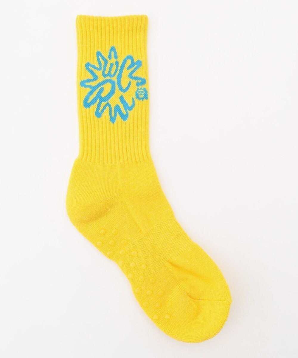 【ピーダブリュサーキュラス/PW CIRCULUS】の【虫よけ加工】【WOMEN】サークルロゴ ミドルソックス ゴルフ インテリア・キッズ・メンズ・レディースファッション・服の通販 founy(ファニー) 　ファッション　Fashion　レディースファッション　Fashion for Women　ソックス&靴下　Socks & Hosiery　レッグウェア・ストッキング　Legwear & Hosiery　クール　Cool, Chic　サークル　Circle, Round Design　ソックス　Socks, Hosiery　フィット　Fit, Slim Fit　ミドル　Middle Length, Mid Height　夏　Summer　ゴルフ　Golf　2025年　2025　2025春夏・S/S　Spring/Summer 2025 SS25　イエロー系|ID: prp329100004870646 ipo3291000000036304149