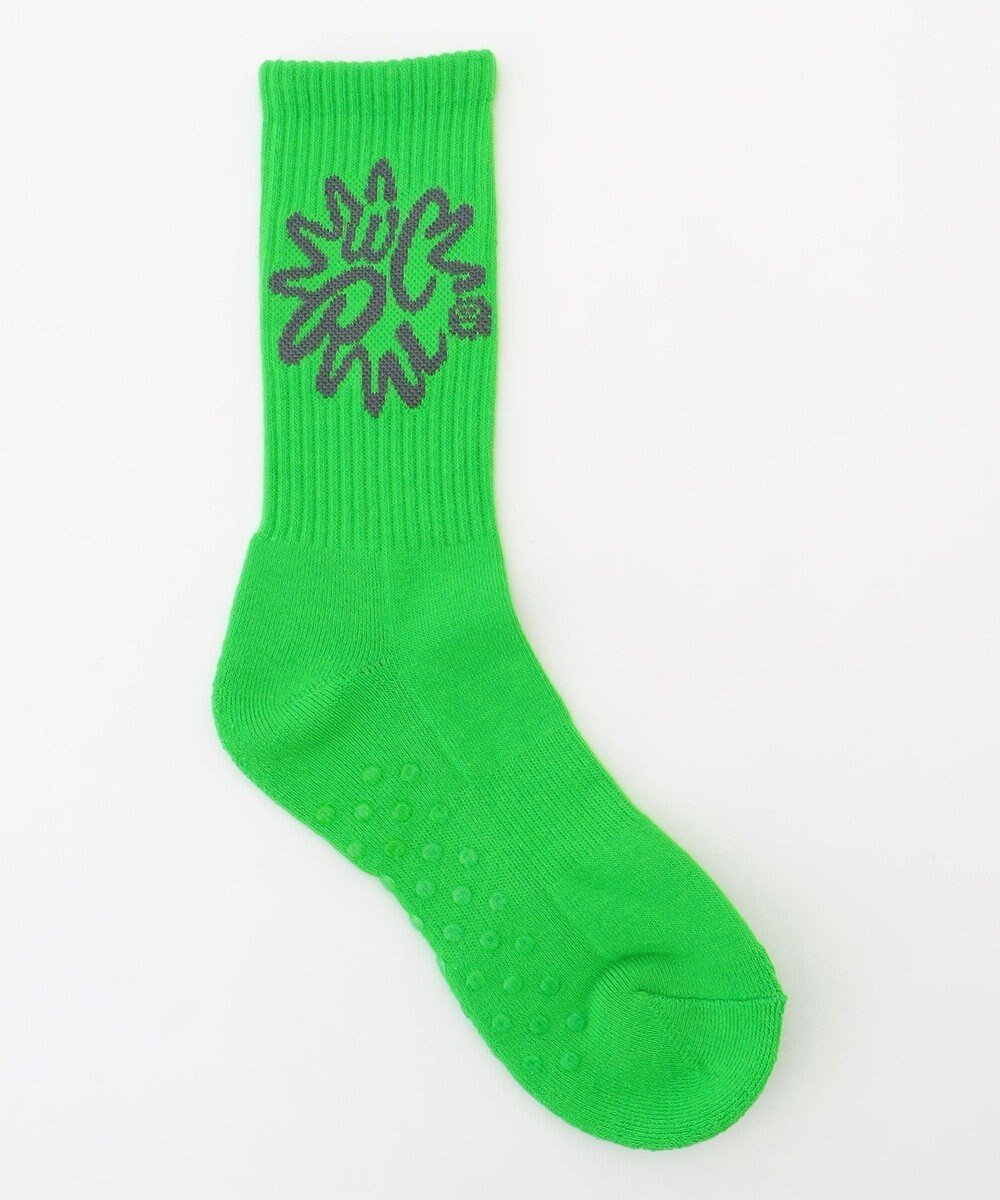 【ピーダブリュサーキュラス/PW CIRCULUS】の【虫よけ加工】【WOMEN】サークルロゴ ミドルソックス ゴルフ インテリア・キッズ・メンズ・レディースファッション・服の通販 founy(ファニー) 　ファッション　Fashion　レディースファッション　Fashion for Women　ソックス&靴下　Socks & Hosiery　レッグウェア・ストッキング　Legwear & Hosiery　クール　Cool, Chic　サークル　Circle, Round Design　ソックス　Socks, Hosiery　フィット　Fit, Slim Fit　ミドル　Middle Length, Mid Height　夏　Summer　ゴルフ　Golf　2025年　2025　2025春夏・S/S　Spring/Summer 2025 SS25　ライトグリーン系|ID: prp329100004870646 ipo3291000000036304152