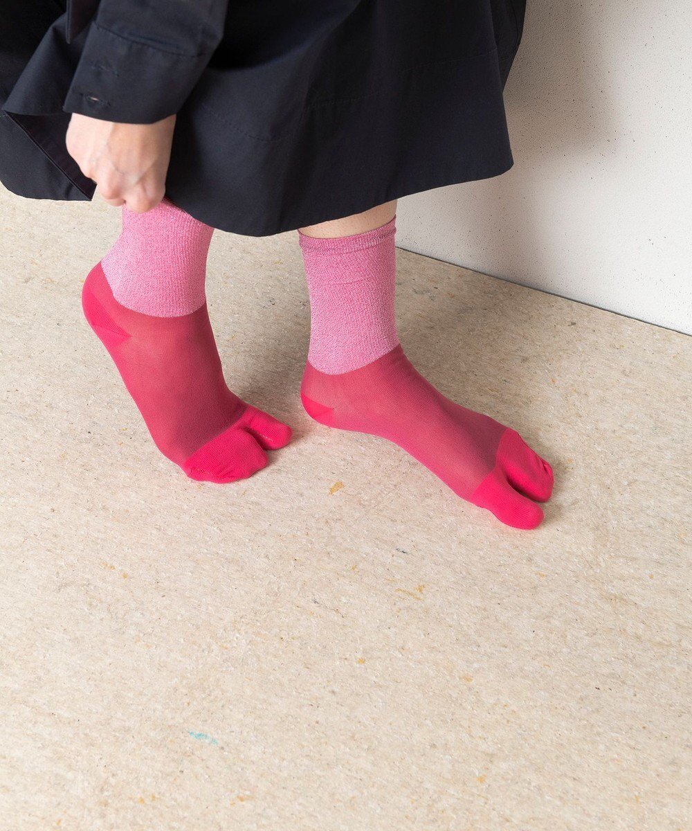 【トリコテ/Tricote】のCOLOUR TABI SOCKS / カラータビソックス インテリア・キッズ・メンズ・レディースファッション・服の通販 founy(ファニー) 　ファッション　Fashion　レディースファッション　Fashion for Women　ソックス&靴下　Socks & Hosiery　レッグウェア・ストッキング　Legwear & Hosiery　おすすめ　Recommended / Our Picks　スニーカー　Sneakers, Trainers　ソックス　Socks, Hosiery　タンブラー　Tumbler, Travel Mug　エレガント 上品　Elegant　定番　Standard, Basic Item　72PINK|ID: prp329100004870648 ipo3291000000036304178