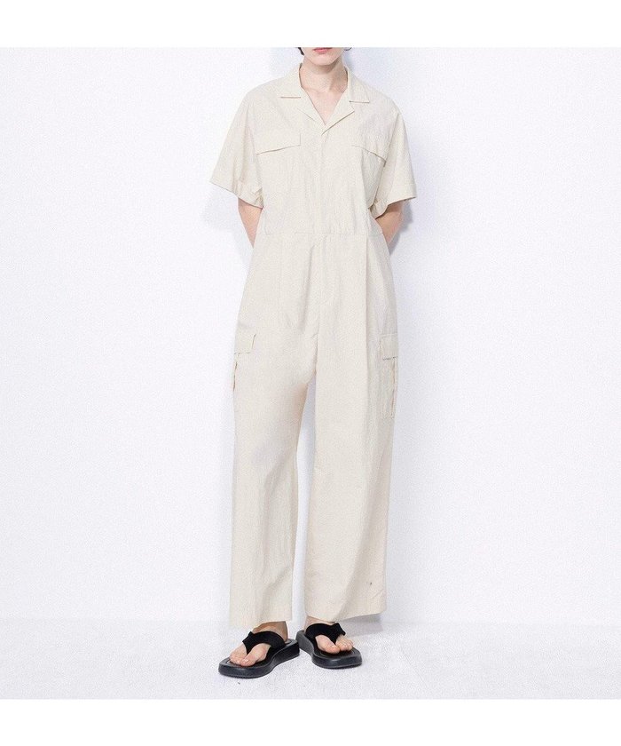 【ネイヴ/NAVE】の【ReNAVE・洗える/撥水加工/接触冷感/UVケア/】ナイロンタスラン オールインワン インテリア・キッズ・メンズ・レディースファッション・服の通販 founy(ファニー) https://founy.com/ ファッション Fashion レディースファッション Fashion for Women ワンピース Dresses オールインワン・ワンピース Dresses and Jumpsuits サロペット&オールインワン Dungarees & Jumpsuit Styles 春 Spring 洗える Machine Washable カーゴパンツ Cargo Pants, Utility Pants セットアップ Set-Up, Coordinated Outfit バランス Balance, Style Balance ポケット Pocket, Pocket Detail ワイド Wide, Wide Fit S/S・春夏 SS, Spring/Summer, Warm Season 夏 Summer |ID: prp329100004870650 ipo3291000000036304194